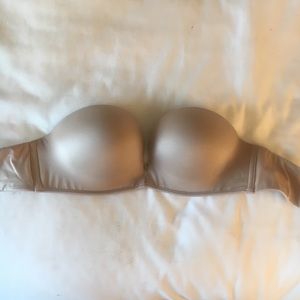 Victoria's Secret Tan Strapless Bra